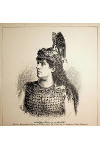 REICHER-KINDERMANN, Hedwig Reicher-Kindermann (1853-1883), Sängerin