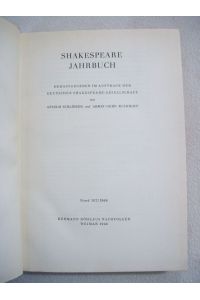Shakespear Jahrbuch