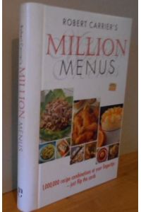 Million Menus  - 1,000,000 recipe combinations at your fingertips - just flip the cards.