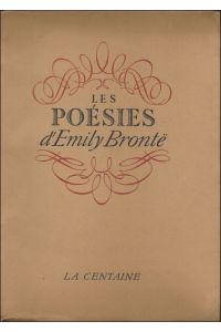 Les poesies d'Emily Bront .