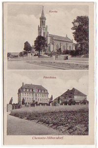 09823 Mehrbild Ak Chemnitz Hilbersdorf um 1910