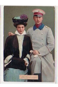 32323 Ak Unser Kronprinzenpaar 1908
