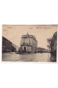 57075 Ak Deuben Rathaus 1923