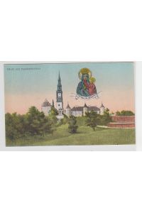 62250 Ak Gruss aus Tschenstochau Wallfahrtskirche um 1910
