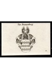 Von Dannenberg.  - Dannenberg Tannenberg Wappen coat of arms Adel Heraldik heraldry