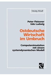 Ostdeutsche Wirtschaft im Umbruch: Computersimulation Mit Einem Systemdynamischen Modell (German Edition)