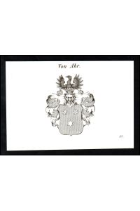 Von Ahr - Ahr Wappen coat of arms Heraldik