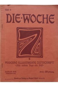 Das Ringgaugut Altefeld Ersatz Graditz. (Hierzu 4 photographische Aufnahmen).   - Artikel in der Zeitschrift DIE WOCHE, Heft 9 28. Febr. 1914.