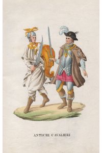 Antichi Cavalerie Alte Kavalerie Krieger Uniform