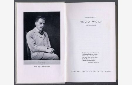 Hugo Wolf. Eine Biographie. 1