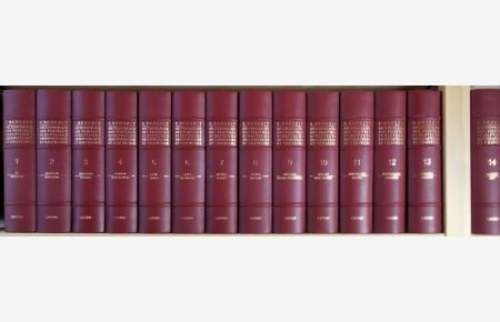 Dictionnaire des Peintres, Sculpteurs, Dessinateurs et Graveurs. Serie Prestige. Vorzugsausgabe in Ganzleder. Band 1 - 14 (komlett)