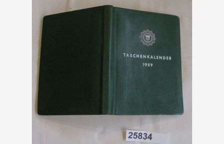 Taschenkalender der Volkspolizei 1959