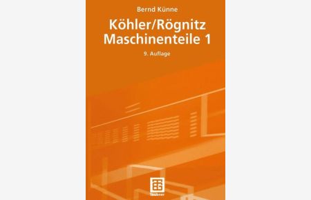Köhler/Rögnitz Maschinenteile 1