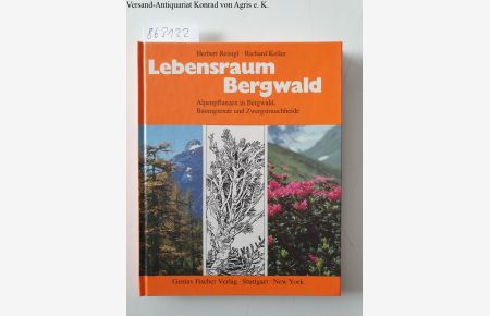 Lebensraum Bergwald: Alpenpflanzen in Bergwald, Baumgrenze und Zwergstrauchheide. Vegetationsökologische Informationen für Studien, Exkursionen und Wanderungen