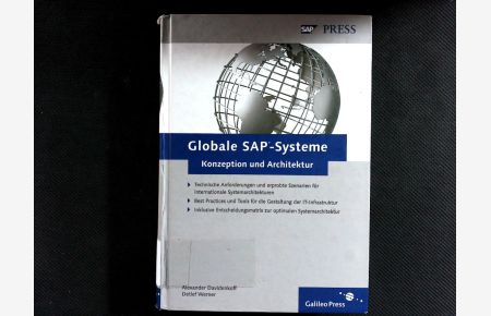 Globale SAP-Systeme – Konzeption und Architektur. (SAP PRESS).