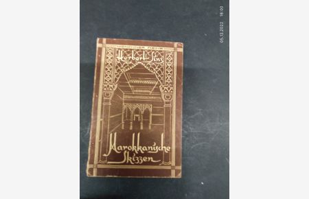 Marokkanische Skizzen.   - Münchner Reihe ; 9