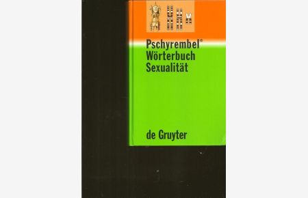Pschyrembel Wörterbuch Sexualität.