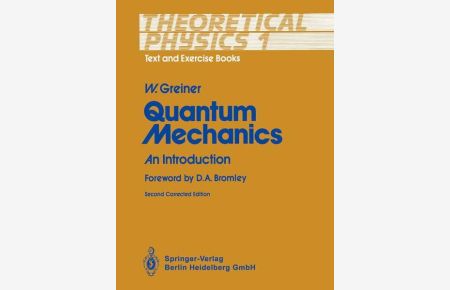 Quantum Mechanics  - An Introduction