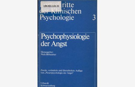 Psychophysiologie der Angst  - Mit 75 Abbildungen