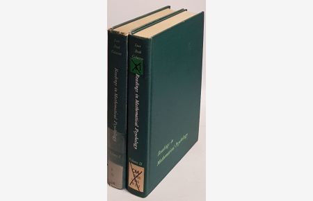 Readings in Mathematical Psychology (2 vols. set/ 2 Bände KOMPLETT)