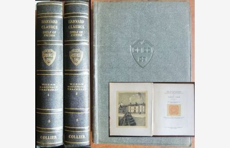 Vanity Fair, 2 Volumes.   - Edited with notes and introductions by William Allan Neilson. The Harvard Classics Shelf of Fiction ; 5 / 6.