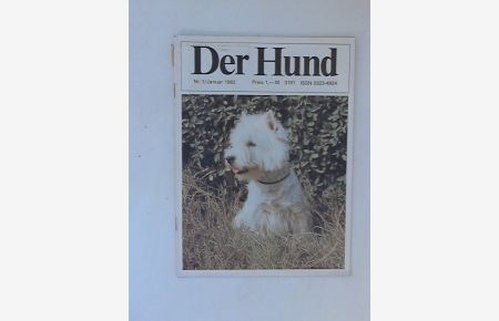 Der Hund. 1982. Heft 1-12, komplett.