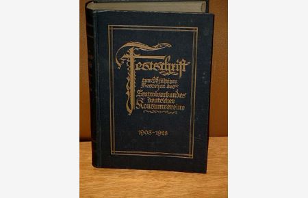 Festschrift zum 25jährigen Bestehen des Zentralverbandes deutscher Konsumvereine 1903-1928.