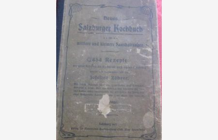 Neues Salzburger Kochbuch 2. Aufl.