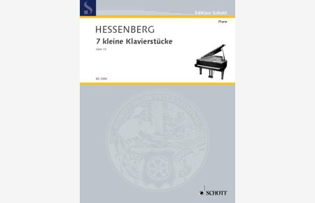 7 kleine Klavierstücke op. 12  - (Reihe: Edition Schott)