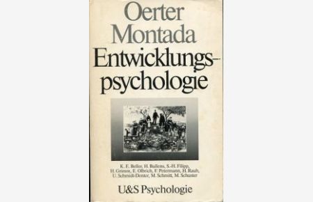 Entwicklungspsychologie. Ein Lehrbuch.