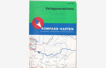 Kompass-Karten, Verlagsverzeichnis, Ausgabe 1969