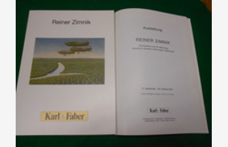 Retrospektive zum 70. Geburtstag. Gouachen, Aquarelle, Zeichnungen und Radierungen.   - Katalog zur Ausstellung in München Luitpoldblock bei Karl & Faber vom 12. September bis 26. Oktober 2001.