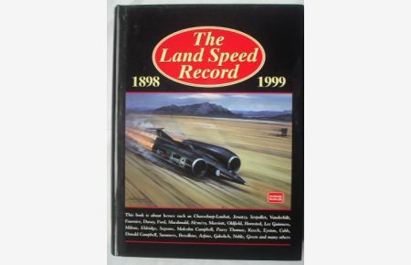 The Land Speed Record, 1898-1999.