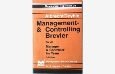 Management & Controlling Brevier Band 1  - Management Pockets 20
