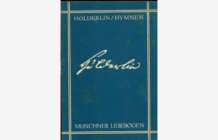 Münchner Lesebogen, Nr. 93 - Hymnen.