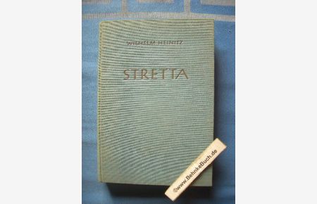 Stretta : Gedichte (Auslese 1954) in 4 Teilen.