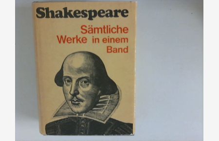 William Shakespeare-Sämtliche Werke in einem Band  - Mit Titelblatt und Inhaltsverzeichnis der ersten Folio-Ausgabe 1623