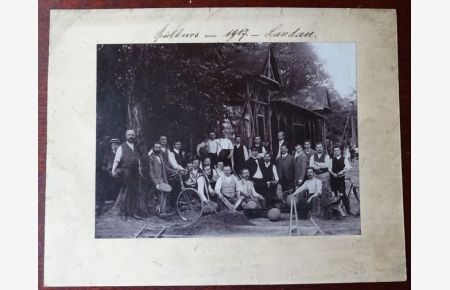 Foto: Sportler - Spielkurs Landau 1907.