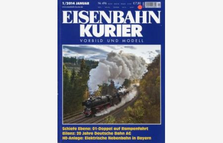Eisenbahn Kurier. Vorbild und Modell, No. 1 (2014)