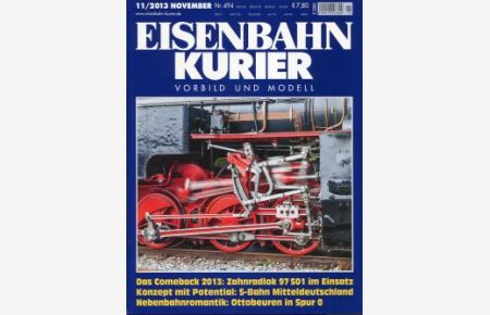 Eisenbahn Kurier. Vorbild und Modell, No. 11 (2013)