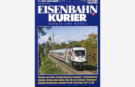 Eisenbahn Kurier. Vorbild und Modell, No. 11 (2015)