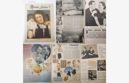 Marie Luise Deutsche Familien-Illustrierte. Heft Nr. 19 vom 3. Mai 1939, 7. Jahrgang 1939