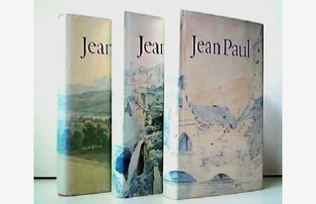 Konvolut aus 3 Bänden! Jean Paul - Werke in drei Bänden.