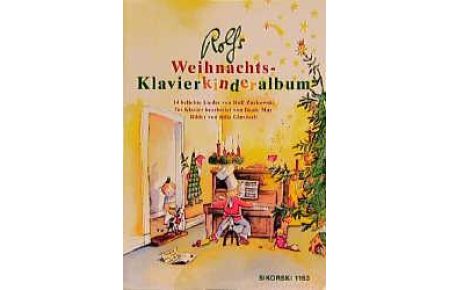 Rolfs Weihnachts-Klavierkinderalbum  - 14 beliebte Lieder