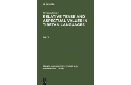 Relative Tense and Aspectual Values in Tibetan Languages  - A Comparative Study