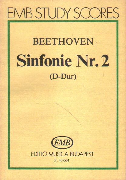 Sinfonie Nr. 2 (D-Dur). - van Beethoven, Ludwig