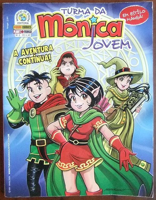 Turma da Monica Jovem 2 - A aventura continua! Em Estilo Mangá. - Sousa, Mauricio de (Ed.)
