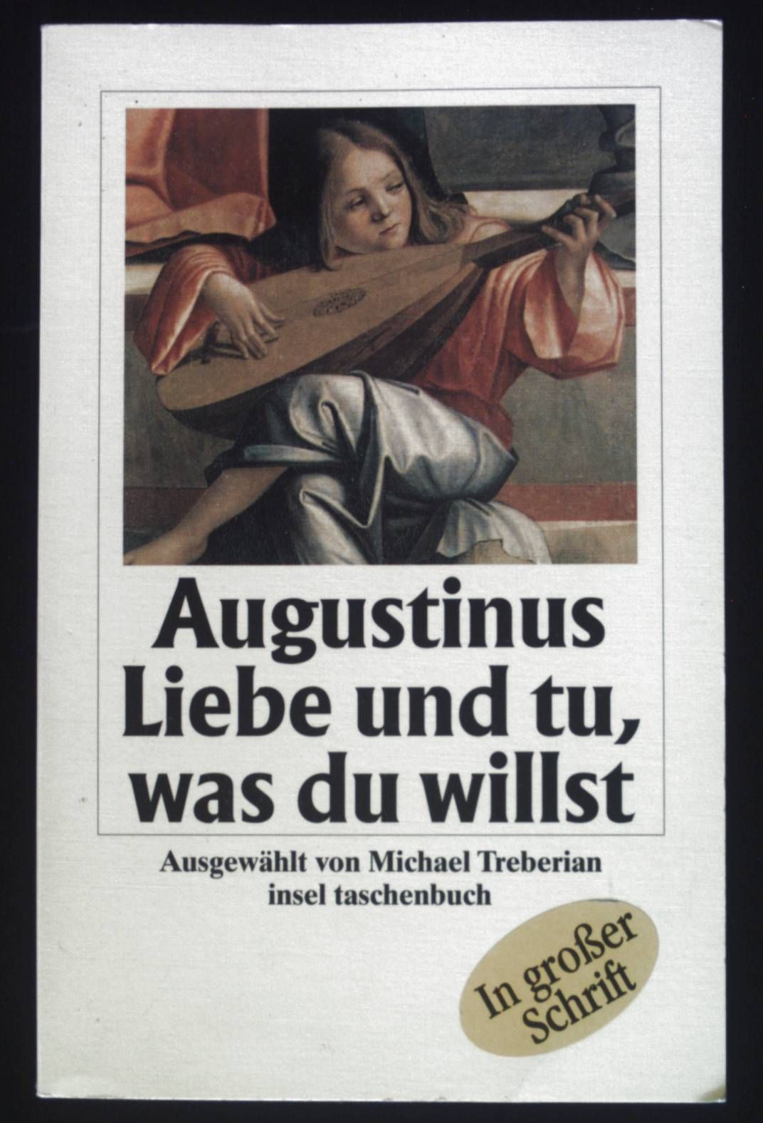 Liebe und tu, was du willst. Insel-Taschenbuch ; 2382 : In großer Schrift - Augustinus, Aurelius und Michael [Hrsg.] Treberian