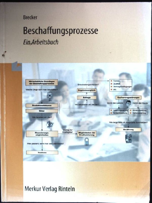 Beschaffungsprozesse : ein Arbeitsbuch. - Lindemann-Brecker, Meike