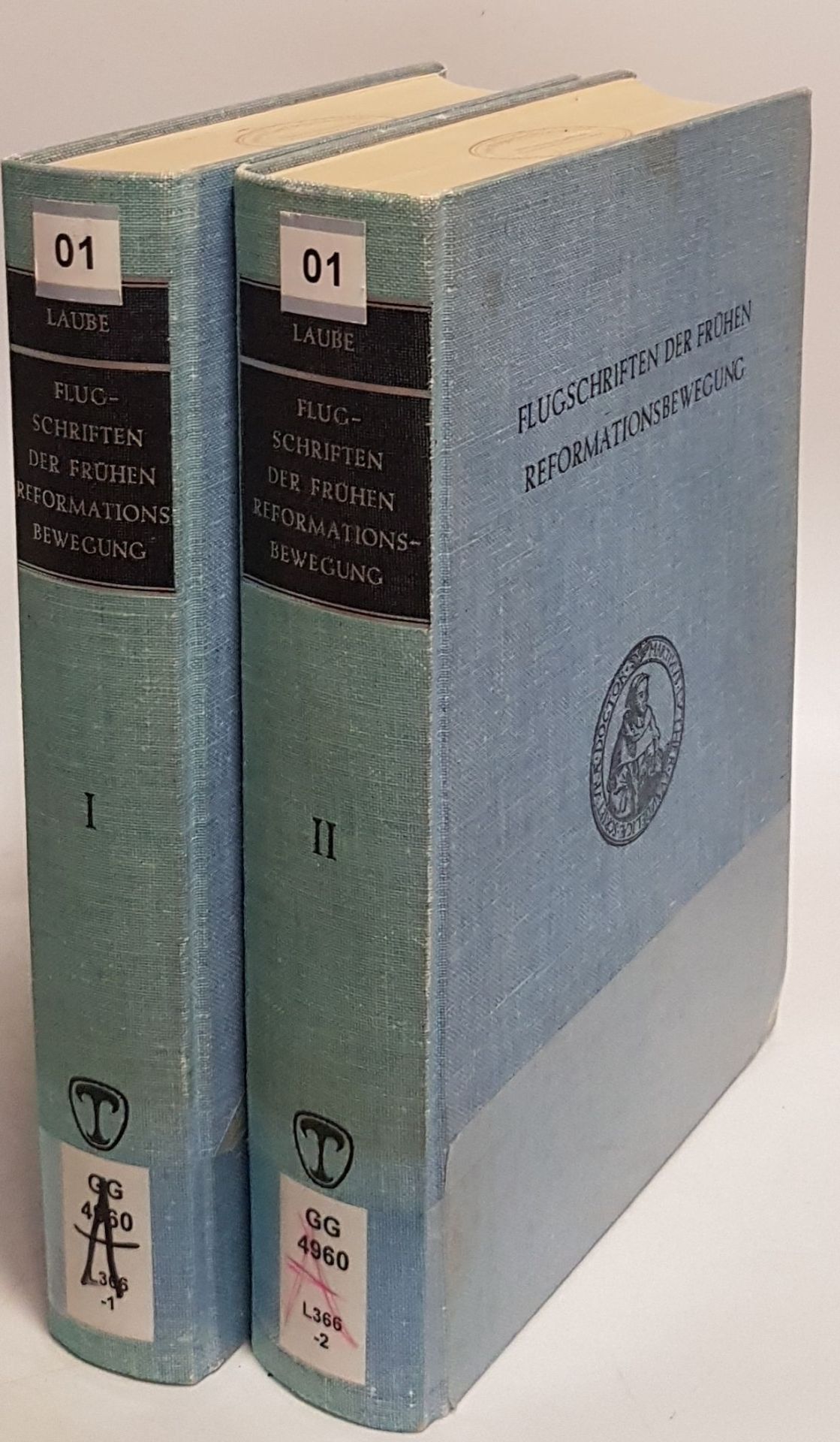 Flugschriften der frühen Reformationsbewegung (1518-1524) (2 Bände KOMPLETT) - Laube, Adolf, Annerose Schneider und Sigrid Looß
